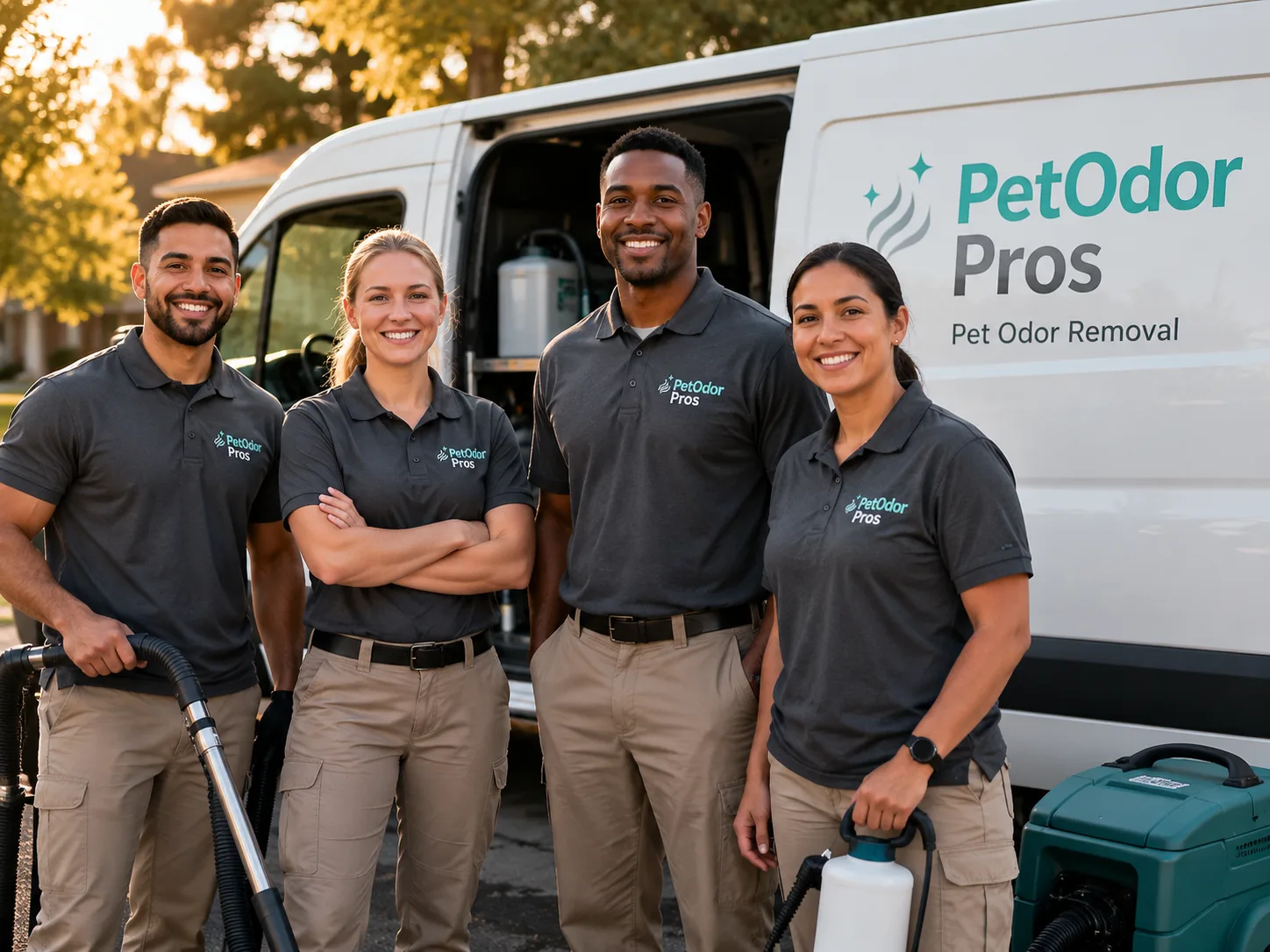 Pet Odor Removal team serving Ontario, CA
